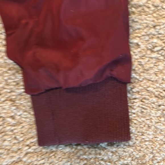 Kevitle Men’s NASA Collection Zip Up Flight Bomber Jacket Burgundy Size S - Picture 8 of 11